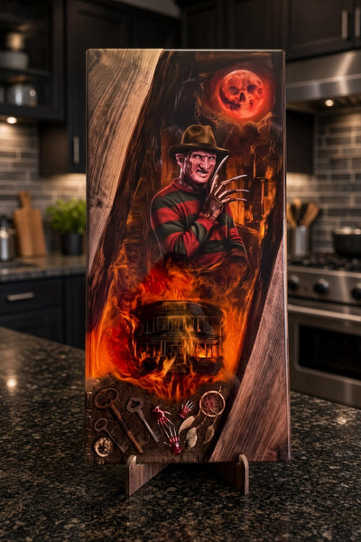 Freddy Krueger Halloween Serving Board