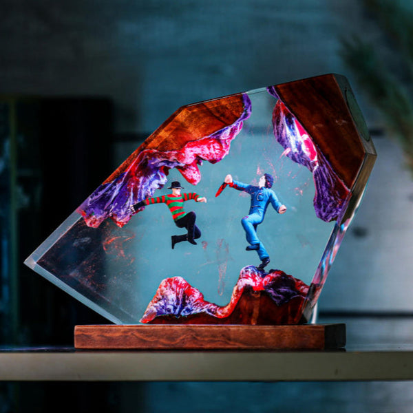 Freddy vs Jason Night Light