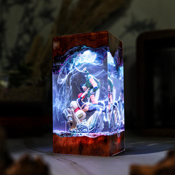 Gaara vs Rock Lee Night Lamp