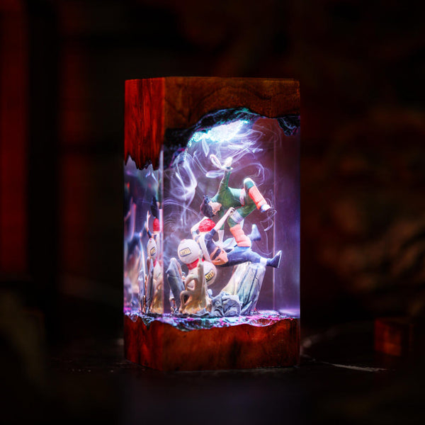Gaara vs Rock Lee Night Lamp