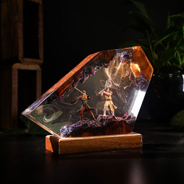 Star Wars Jedi Duel Resin Night Lamp