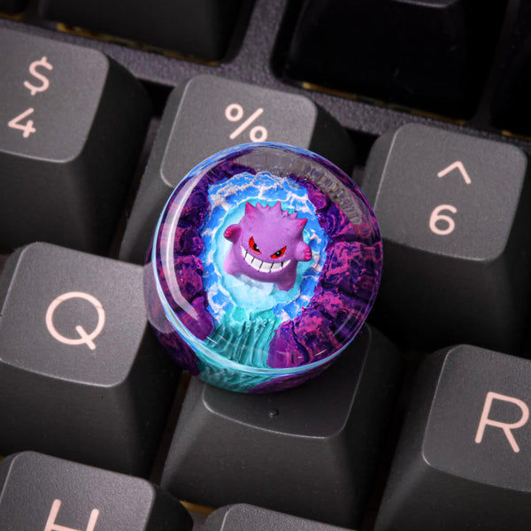 Gengar Pokémon Keyboard Knob