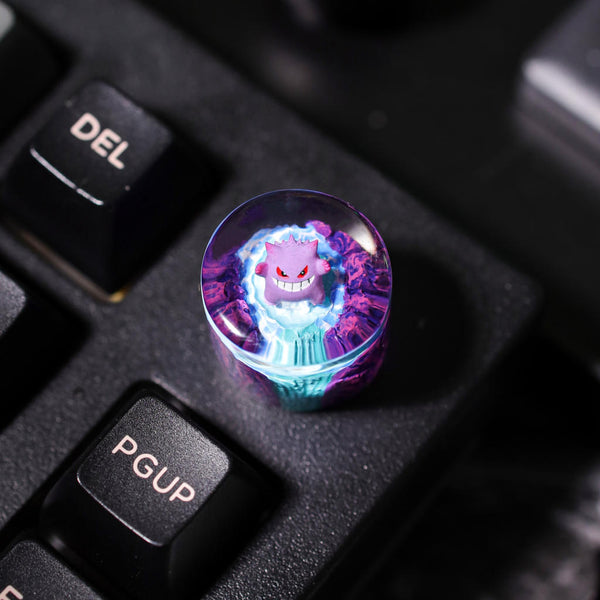 Gengar Pokémon Keyboard Knob