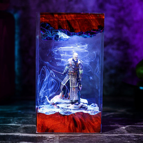 Geralt of Rivia Witcher Lamp