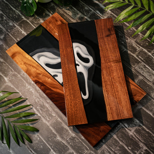 Ghostface Halloween Serving Board