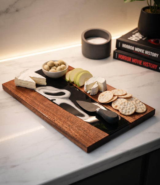 Ghostface Halloween Serving Board