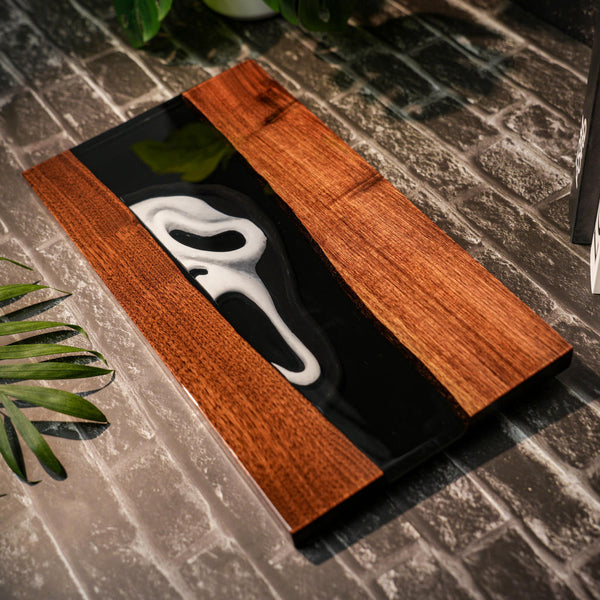Ghostface Halloween Serving Board
