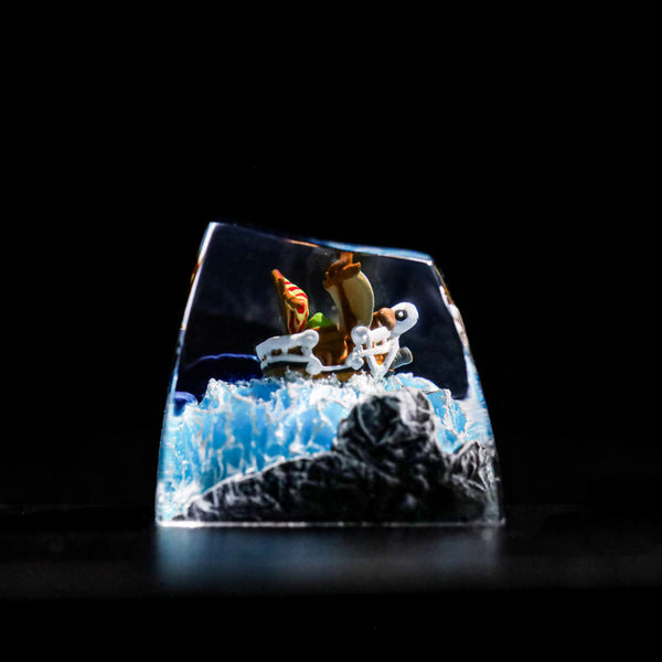 Going Merry One Piece Ship Keycap