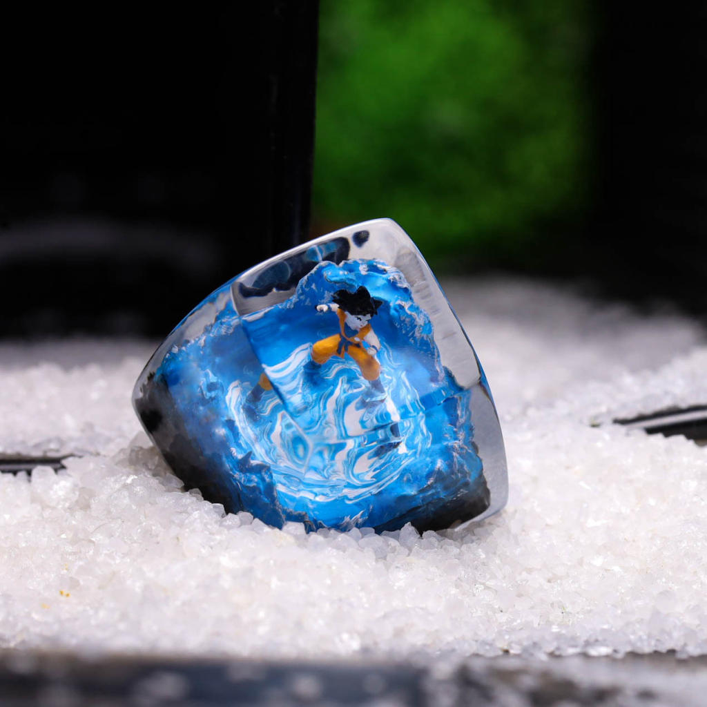 Son Goku artisan keycap – Egoartbyvan