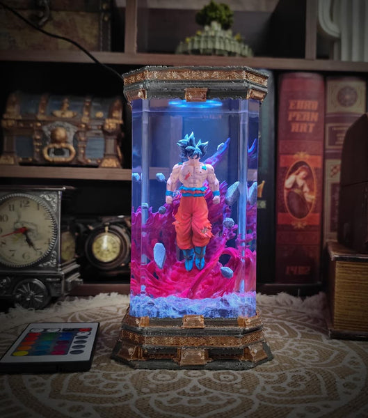 Dragon Ball Goku in a Healing Chamber Lamp