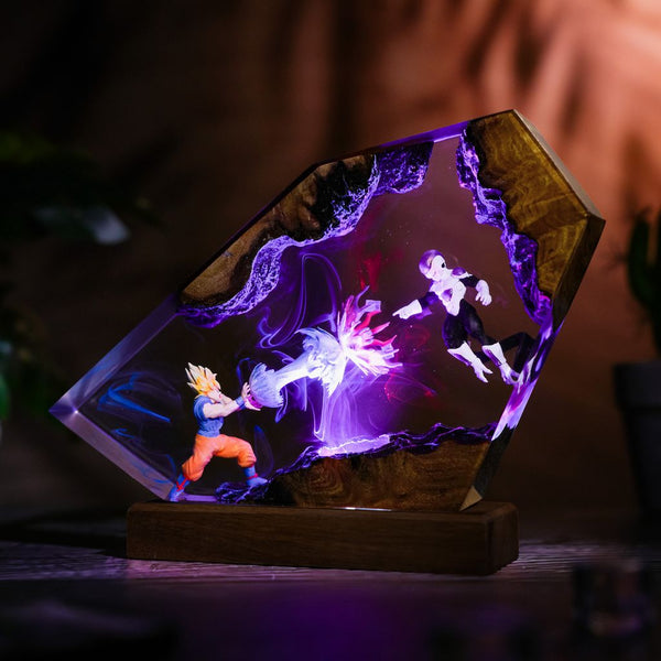 Goku vs Frieza Dragon Ball Z Lamp
