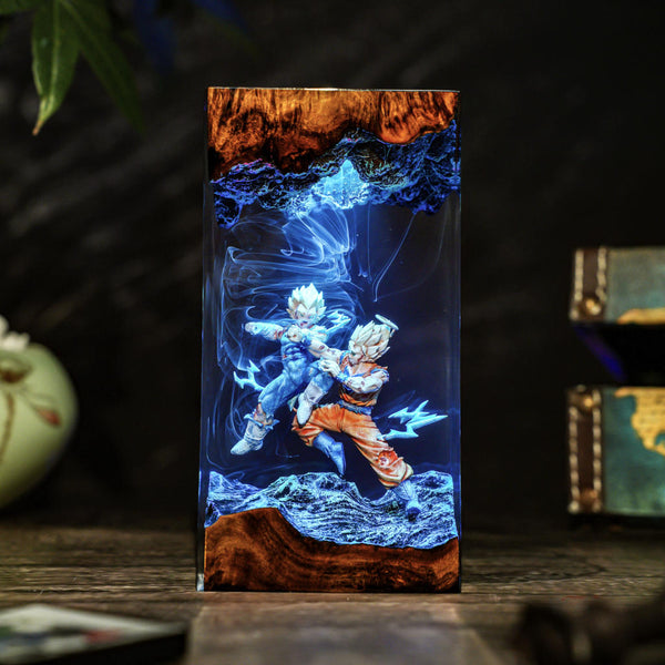 Goku vs Vegeta Dragon Ball Lamp Ver 2