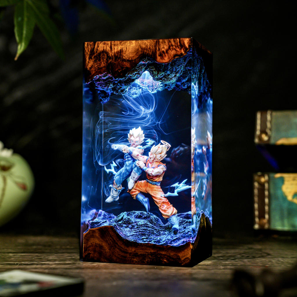Goku vs Vegeta Dragon Ball Lamp Ver 1