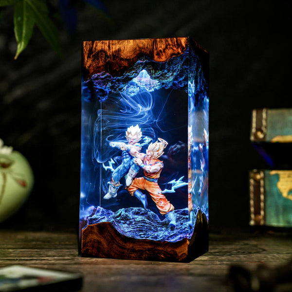 Goku vs Vegeta Dragon Ball Lamp Ver 2