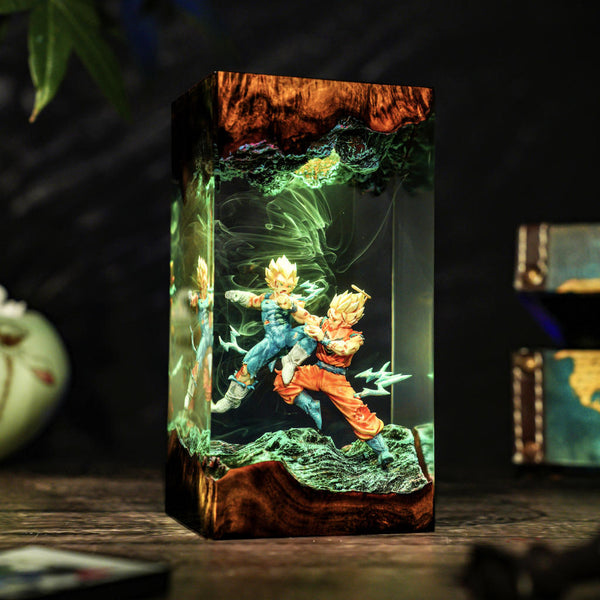 Goku vs Vegeta Dragon Ball Lamp Ver 2