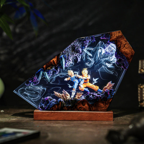Goku vs Vegeta Dragon Ball Lamp Ver 2