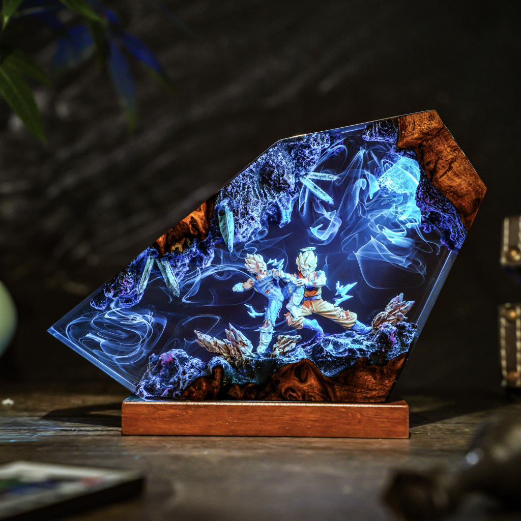 Goku vs Vegeta Dragon Ball Lamp Ver 2