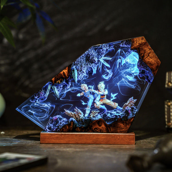 Goku vs Vegeta Dragon Ball Lamp Ver 2