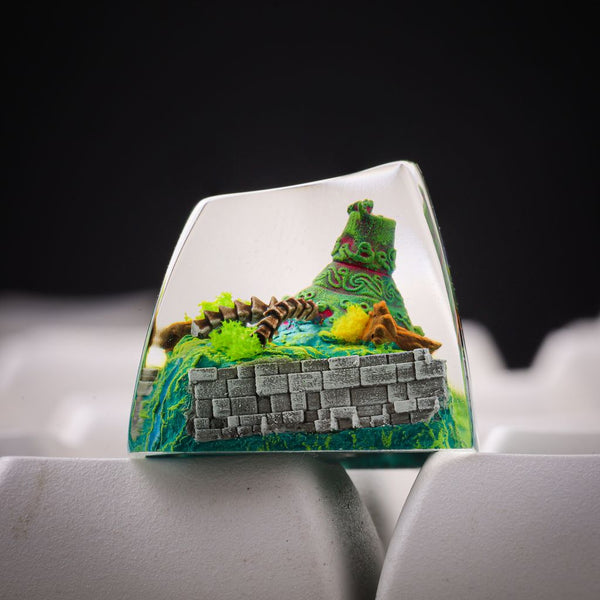 Guardian Amiibo Legend of Zelda Resin Keycap