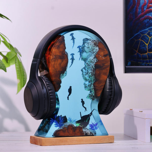 Hammerhead Shark night light & Headphone Stand