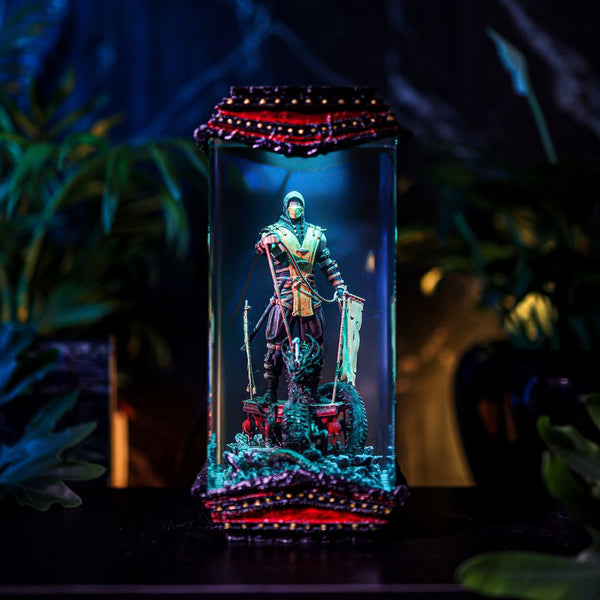 Hellfire Ninja LED Desktop Light