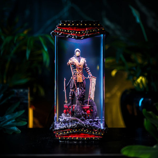 Hellfire Ninja Action Figure Night Lamp