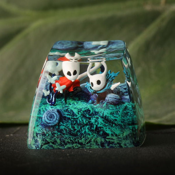 Hollow Knight Inspired Artisan Keyboard Accessory