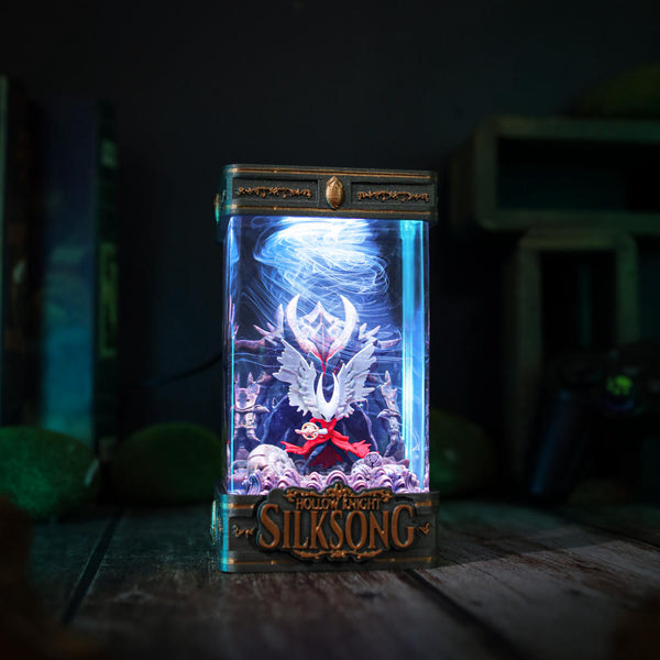 Hornet Hollow Knight Silksong Diorama Lamp