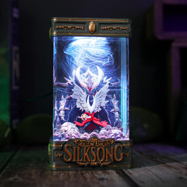 Hornet Hollow Knight Silksong Diorama Lamp