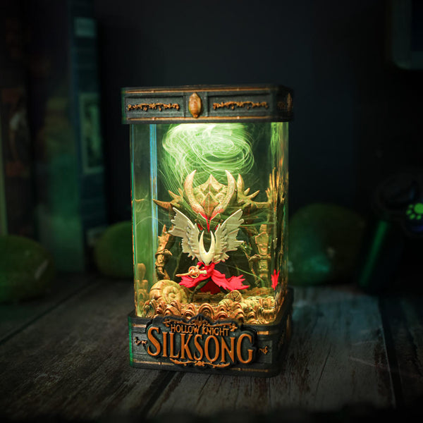 Hornet Hollow Knight Silksong Diorama Lamp
