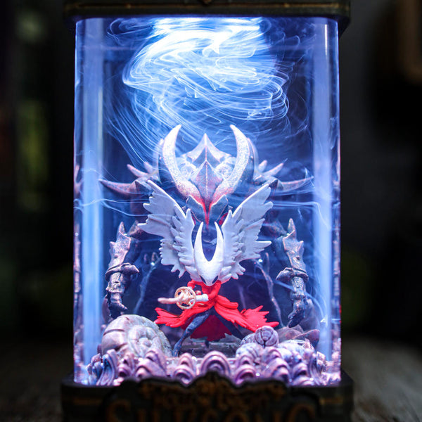 Hornet Hollow Knight Silksong Diorama Lamp