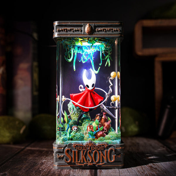 Hornet Hollow Knight Silksong Diorama Lamp