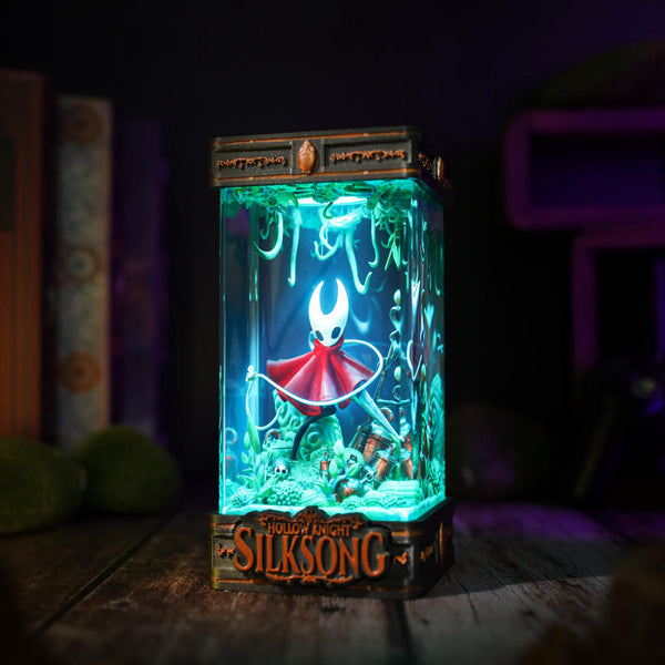 Hornet Hollow Knight Silksong Diorama Lamp