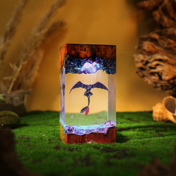 How to Train Your Dragon Splatter Toothless Lamp