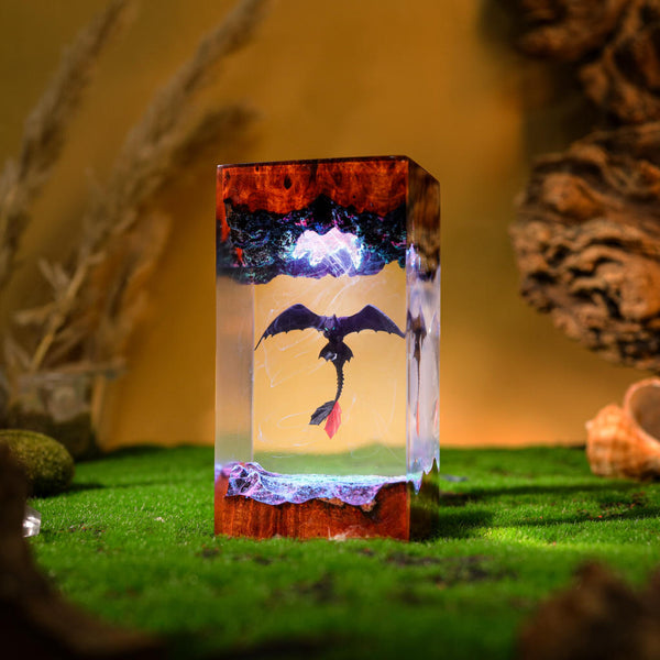 How to Train Your Dragon Splatter Toothless Lamp