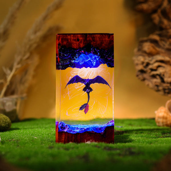 How to Train Your Dragon Splatter Toothless Lamp