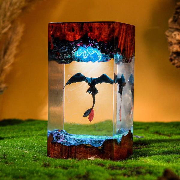 How to Train Your Dragon Splatter Toothless Lamp