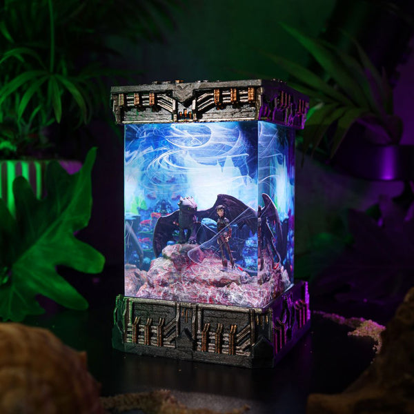 How To Train Your Dragon Toothless and Hiccup Night Light