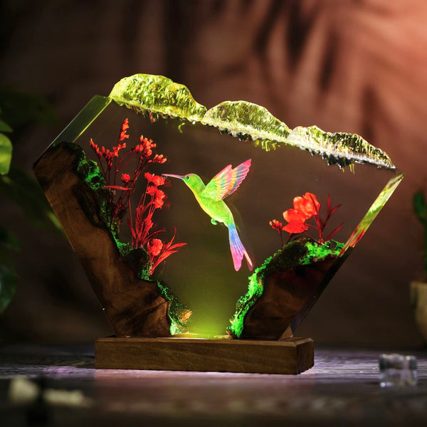 Hummingbird Night Light