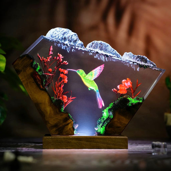 Hummingbird Night Light