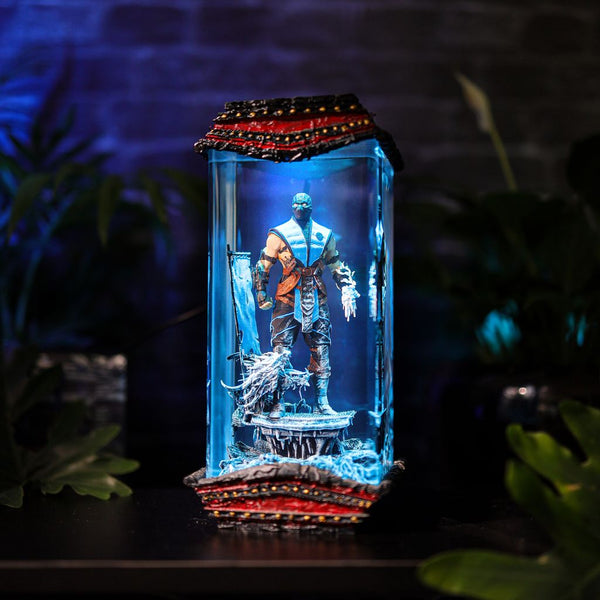Fantasy Warrior Epoxy Desk Light