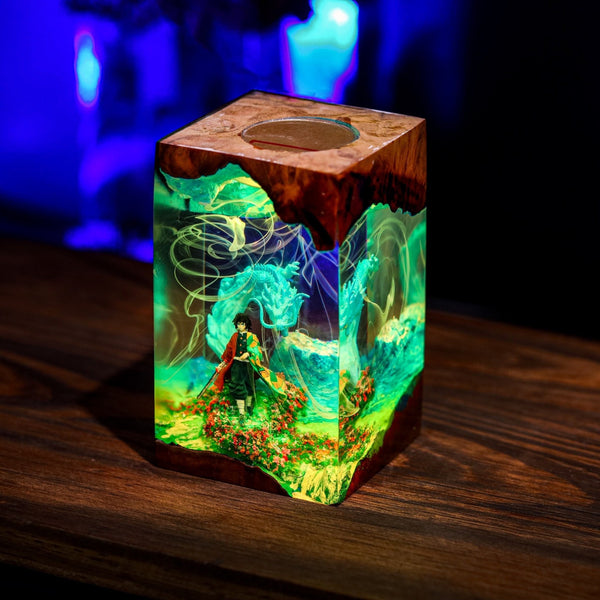 Demon Slayer Giyuu resin Lamp