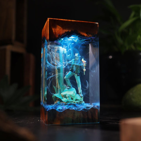 Indiana Jones and the Great Circle Custom Epoxy Lamp