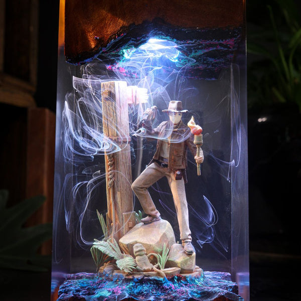 Indiana Jones and the Great Circle Adventure Resin Night Lamp