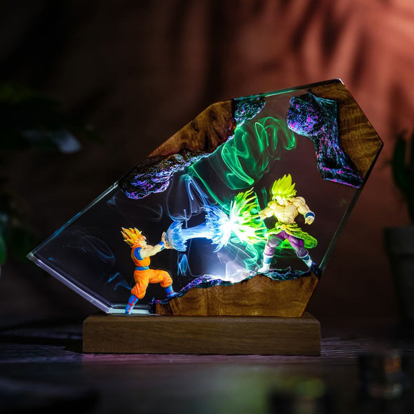Goku vs Broly Dragon Ball Z Lamp