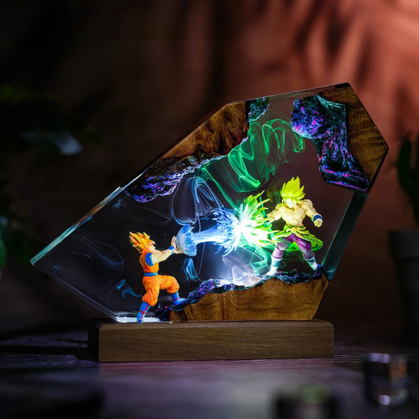 Goku vs Broly Dragon Ball Z Lamp