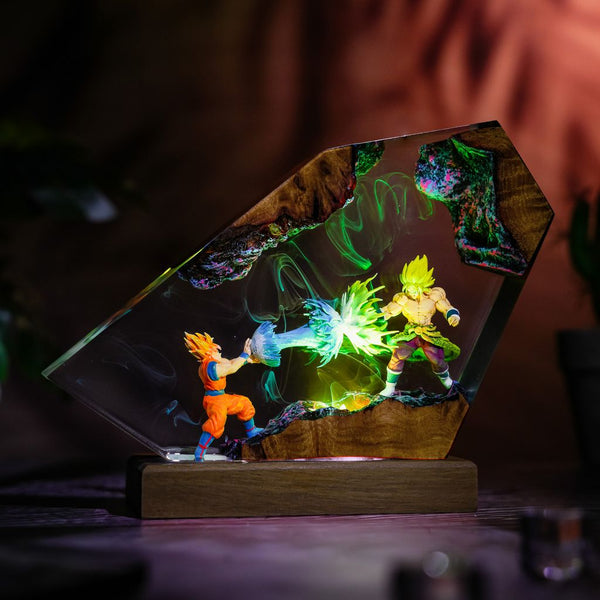 Goku vs Broly Dragon Ball Z Lamp