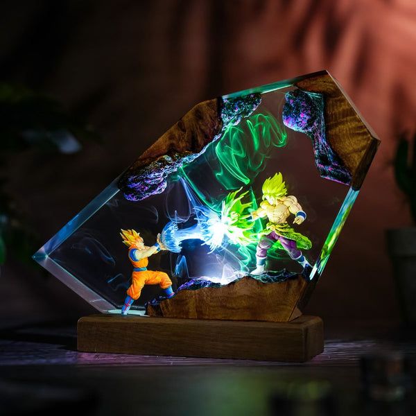 Goku vs Broly Dragon Ball Z Lamp