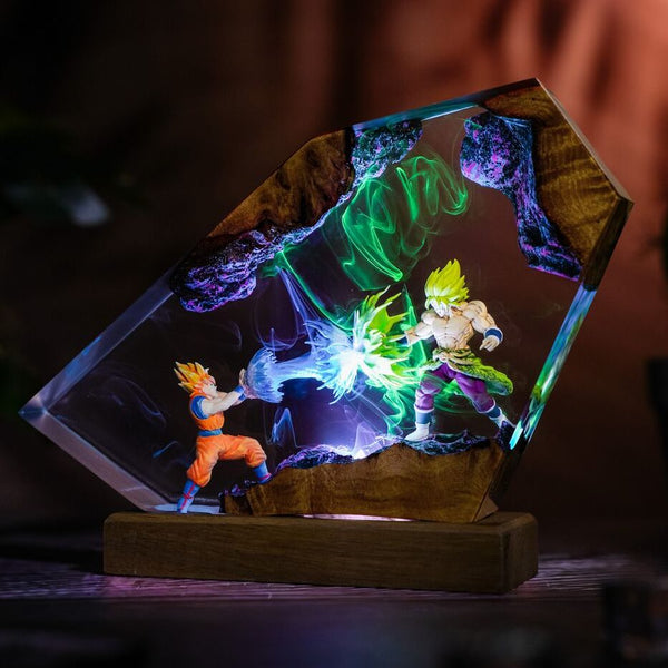 Goku vs Broly Dragon Ball Z Lamp