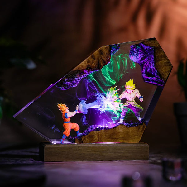 Goku vs Broly Dragon Ball Z Lamp
